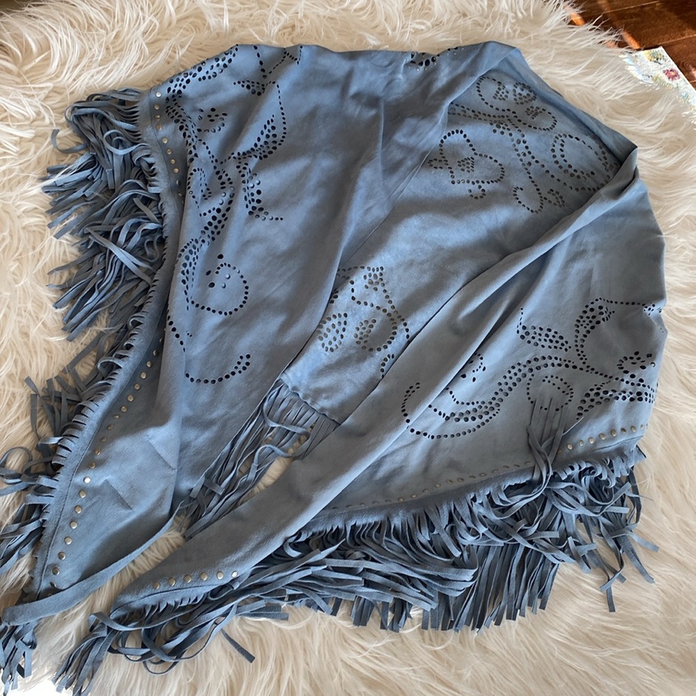 Curation Caravan Studed Tassels Wrap - image 7